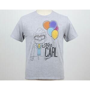 Disney Pixar | Up | 'Her Carl' couples design, size 2XL | graphic t-shirt